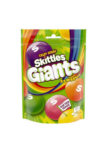 Skittles Giant Crazy Sours 132g