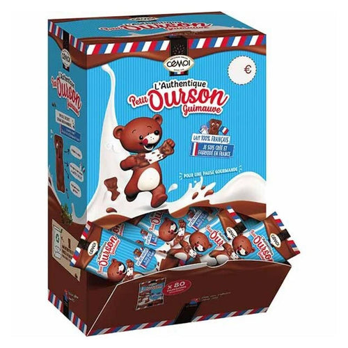 Cémoi Petit Ourson Guimauve Chocolat au Lait (à l'unité)