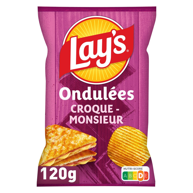 Lay's Ondulées Croque-Monsieur 120g