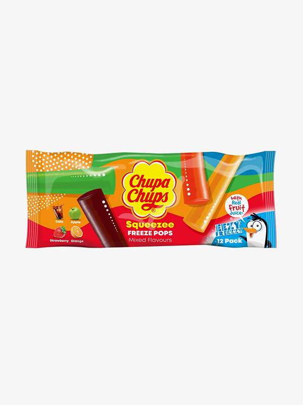 Chupa Chups Freeze Pops saveurs mélangées