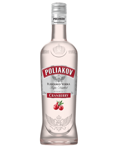 Vodka Poliakov Cranberry 37,5° 70cl