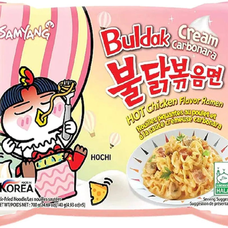 Samyang Ramen Hot Chicken Buldak Cream Carbo 140g