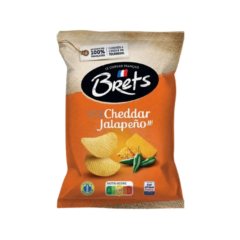 Bret's Chips Cheddar Jalapeño 125g