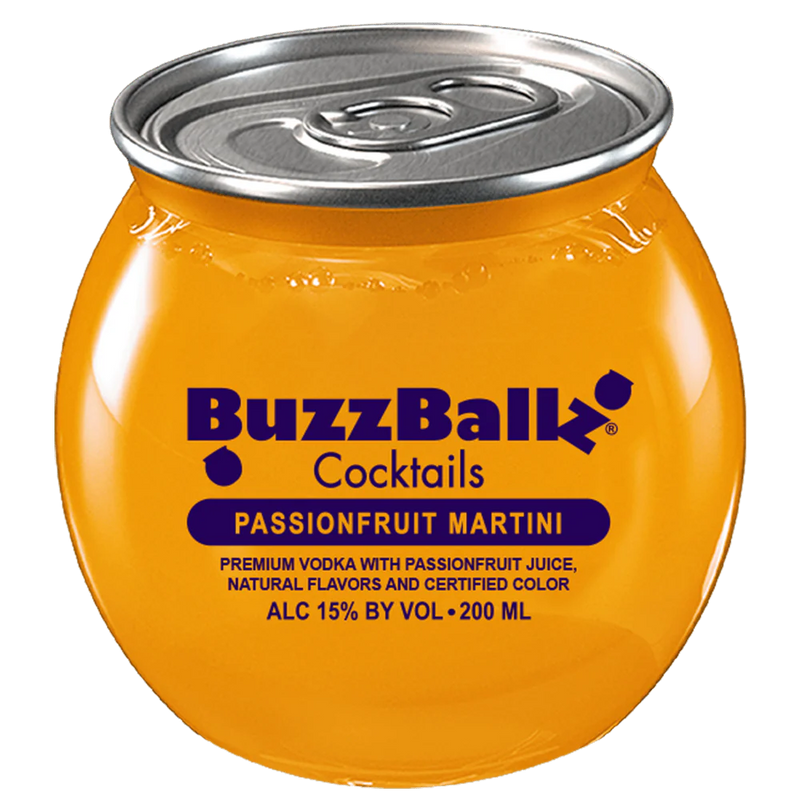 BuzzBallz Passion Fruit Martini 13.5% 20cl