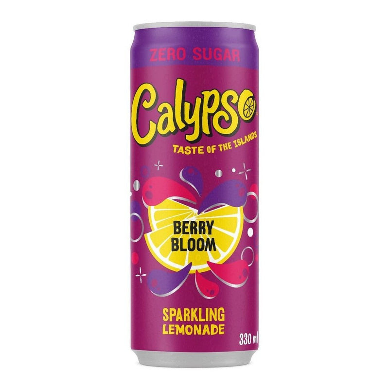 Calypso Sparkling Lemonade Berry Bloom Zero Sugar
