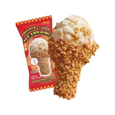 Chicken Vanilla Flavor Ice Cream