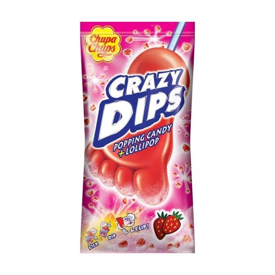 Chupa Chups Crazy Dips Fraise 14g