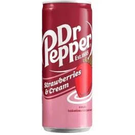 Dr Pepper Strawberries & Cream 330ml