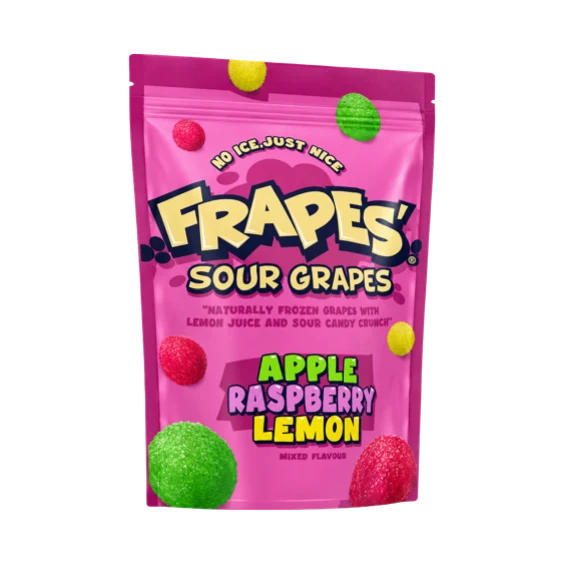Frapes Sour Grapes Apple Raspberry Lemon 155g