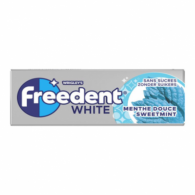 Freedent White Menthe Douce 10 dragées