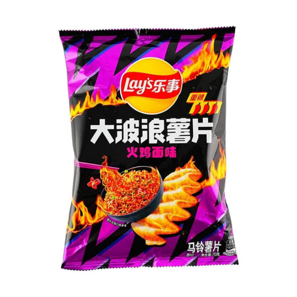 Lay's Big Wave Hot Chicken Noodle Flavor