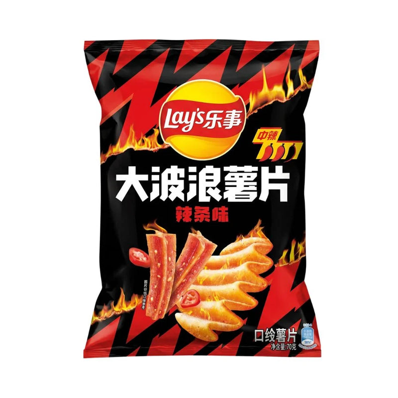Lay's Big Wave Spicy Strip 70g