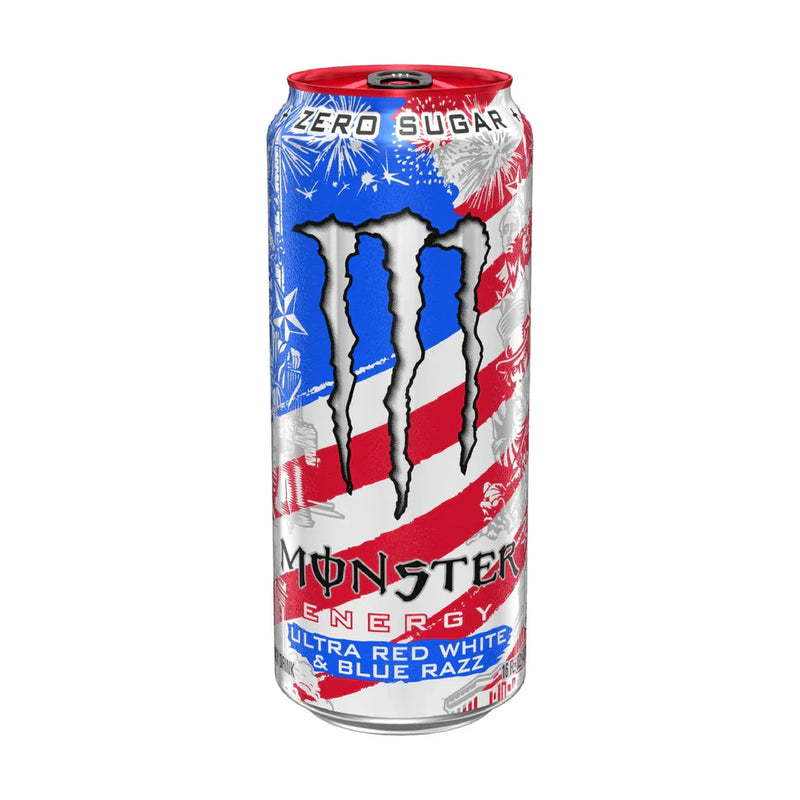 Monster Ultra Red White Blue Razz
