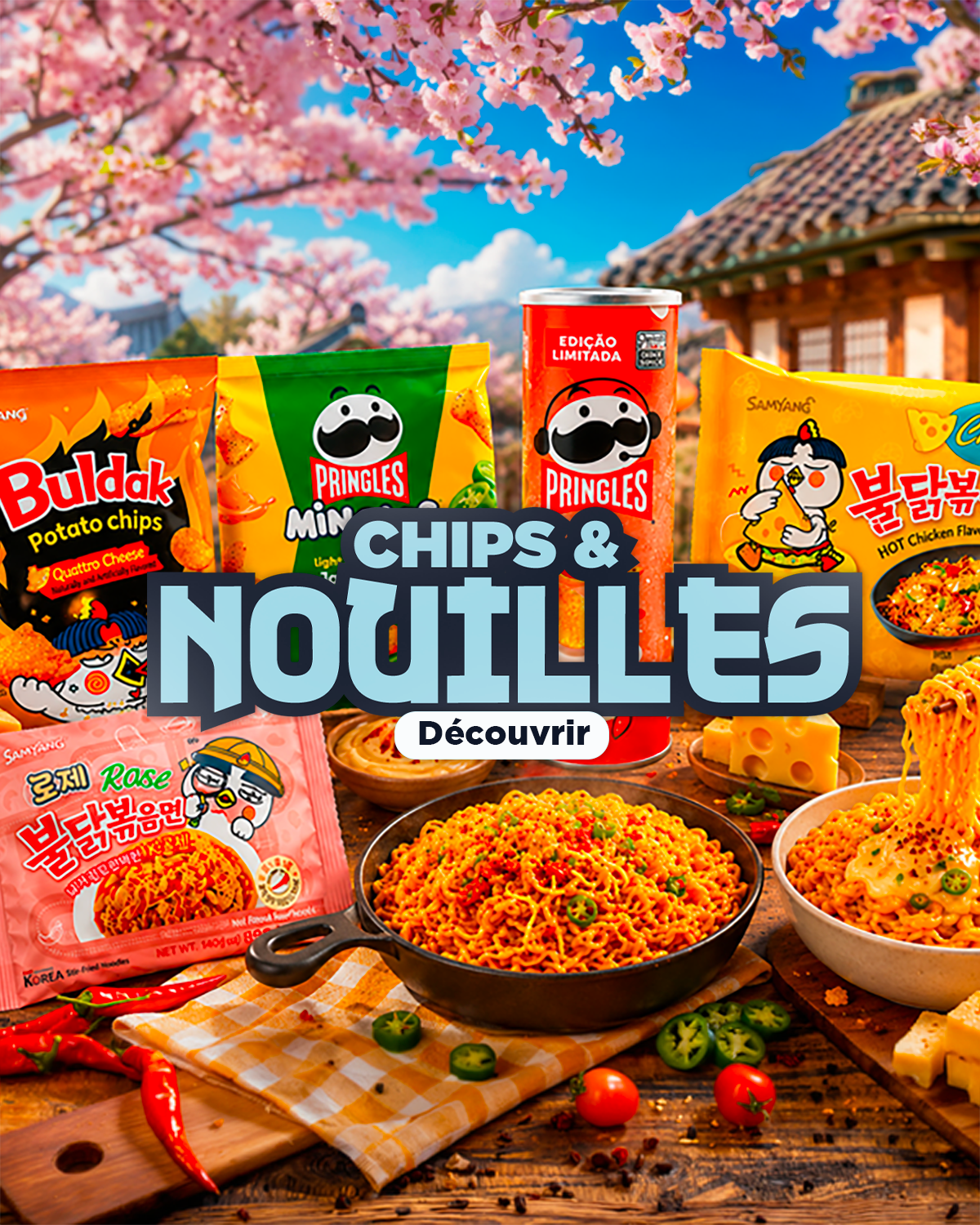 Chips Nouilles