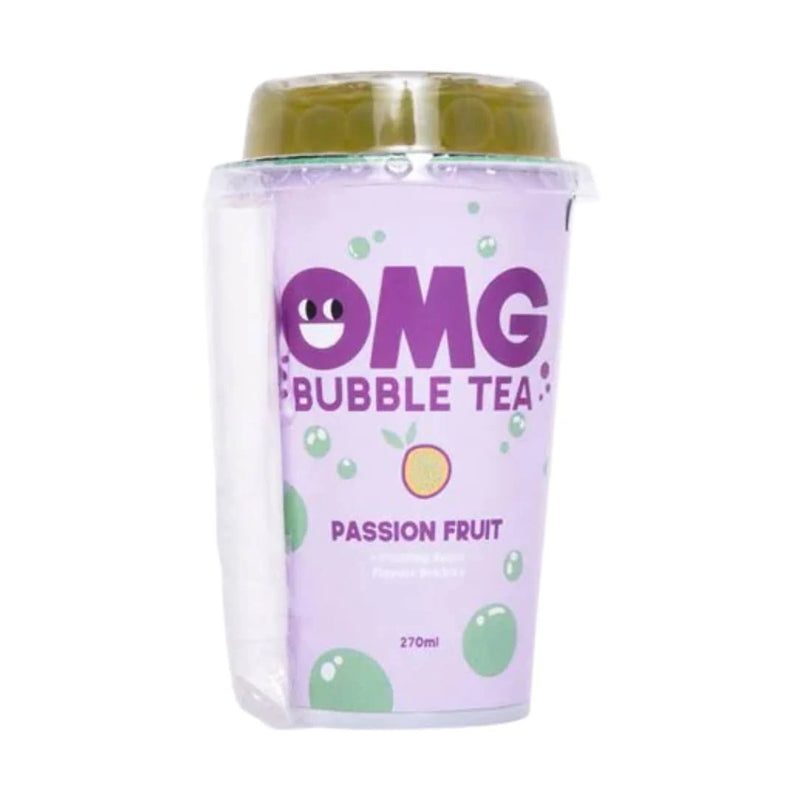 OMG Bubble Tea Passion Fruit Green Apple