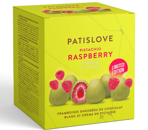 Patislove White Chocolate Raspberry & Pistachio
