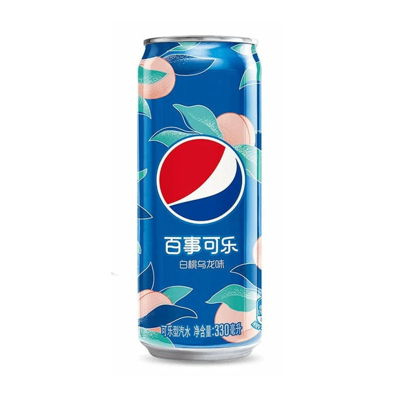 Pepsi White Peach Oolong China
