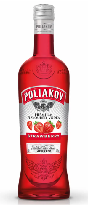 Vodka Poliakov Strawberry 70cl