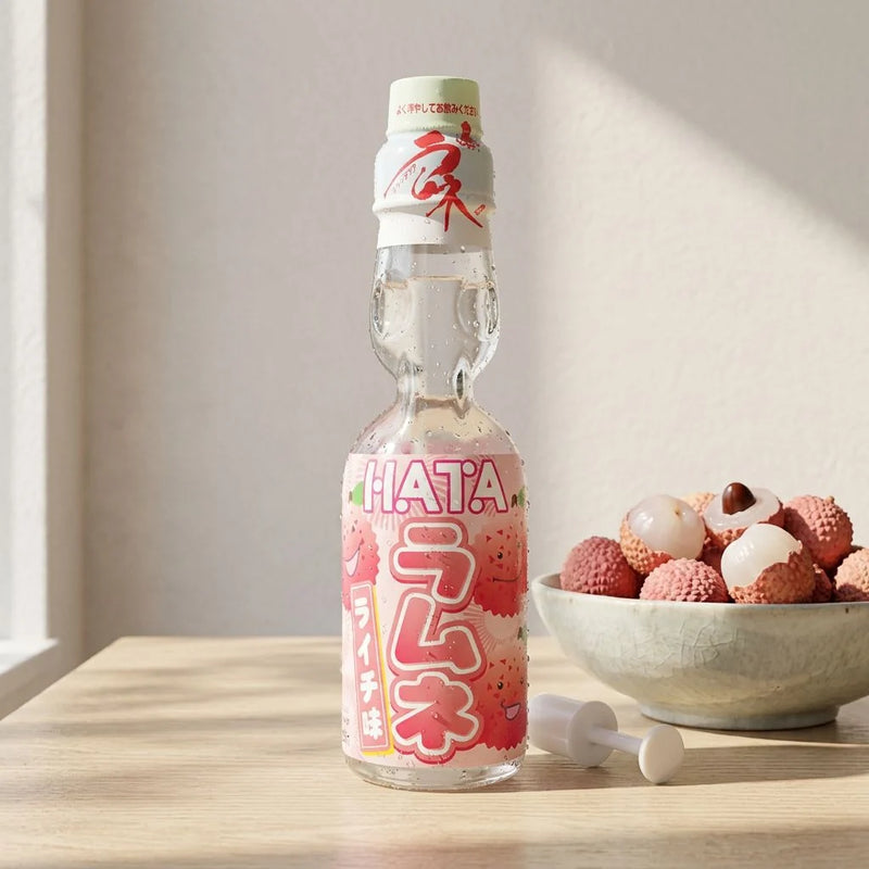 Ramune Hatakosen Soda Lychee
