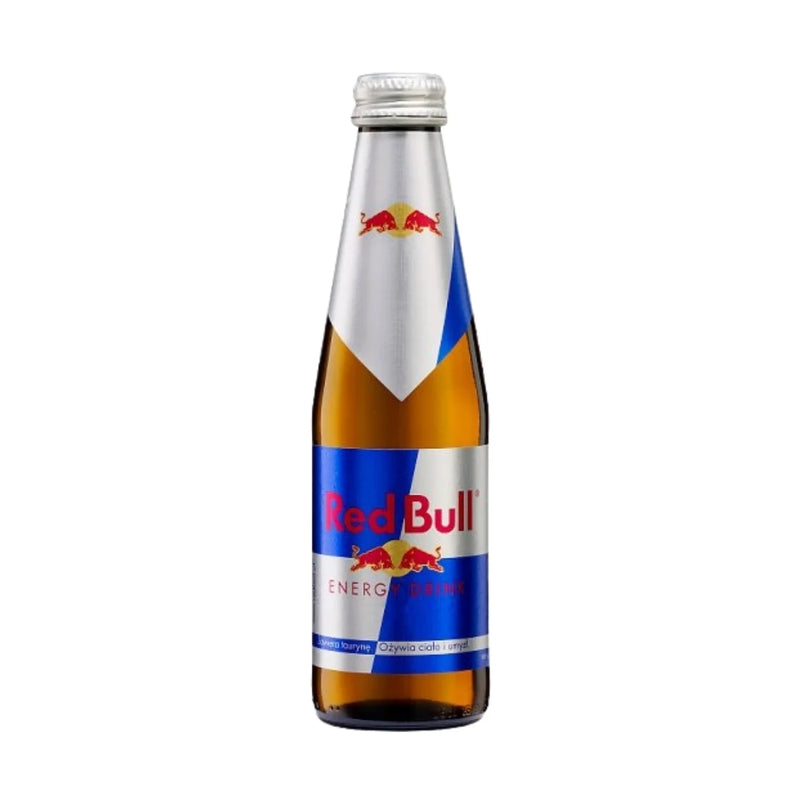 Red Bull Glass Bottle Original