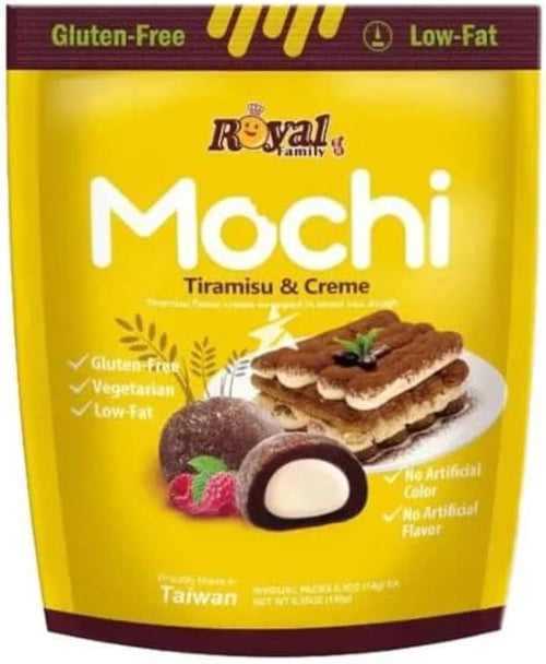 Royal Family Mochi Cream and Tiramisu