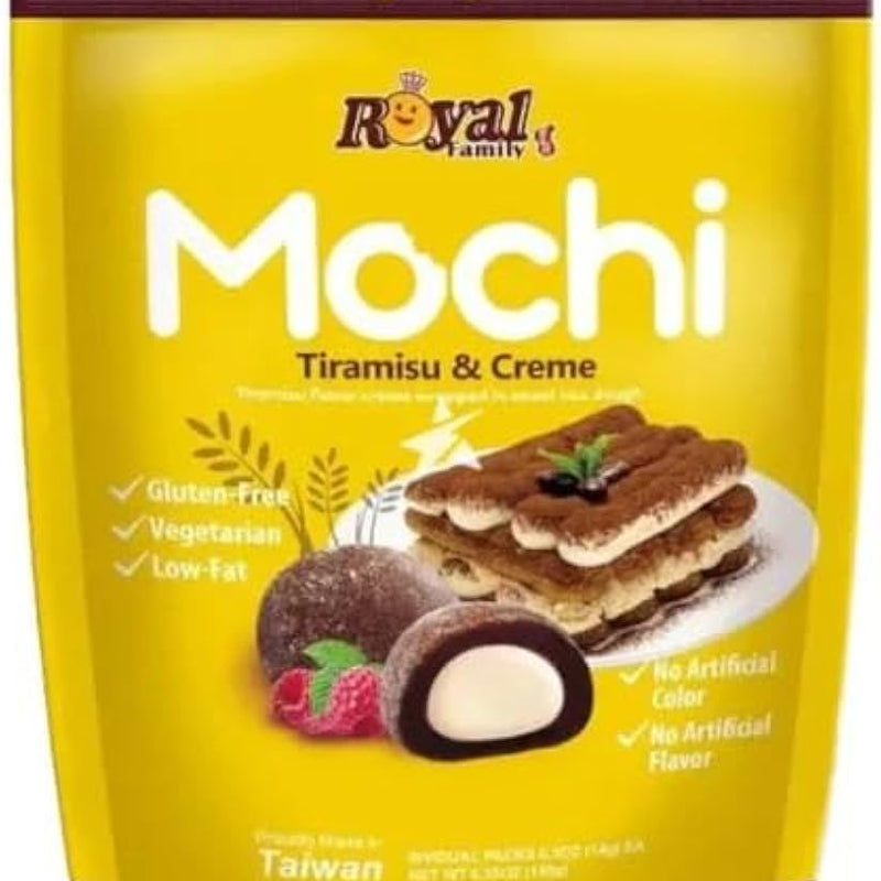 Royal Family Mochi Cream and Tiramisu