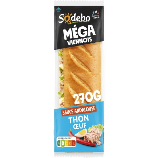 Sandwich Mega Baguette Thon Sauce Andalouse 270g