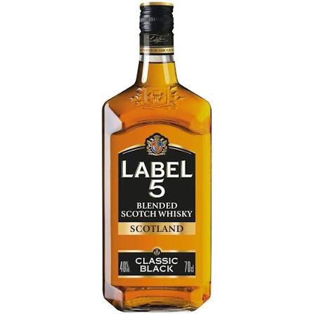 Whisky Label 5 40° 70cl