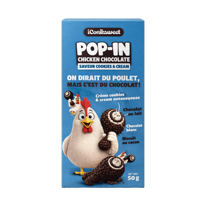 iConiksweet Pop-In Chicken Cookies & Cream