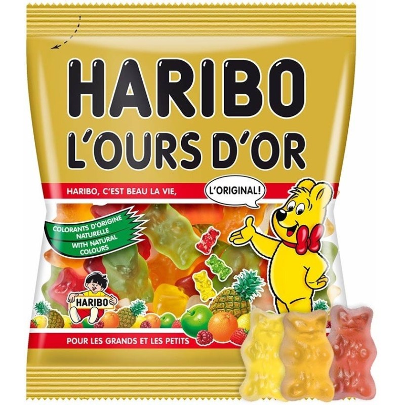 Haribo Ours d'Or – sachet de 40 g