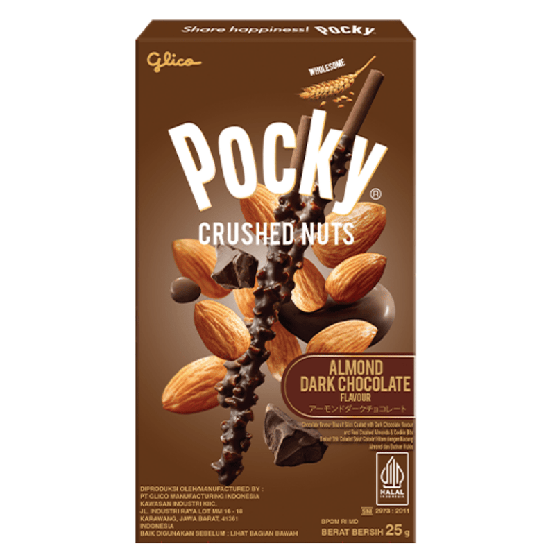 Pocky Almond Dark Chocolate 25g