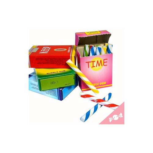 Tubo Bubble Gum – Paquet de 13 chewing-gums (Patrelle)